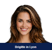 Brigitte, the French story guide in Lyon